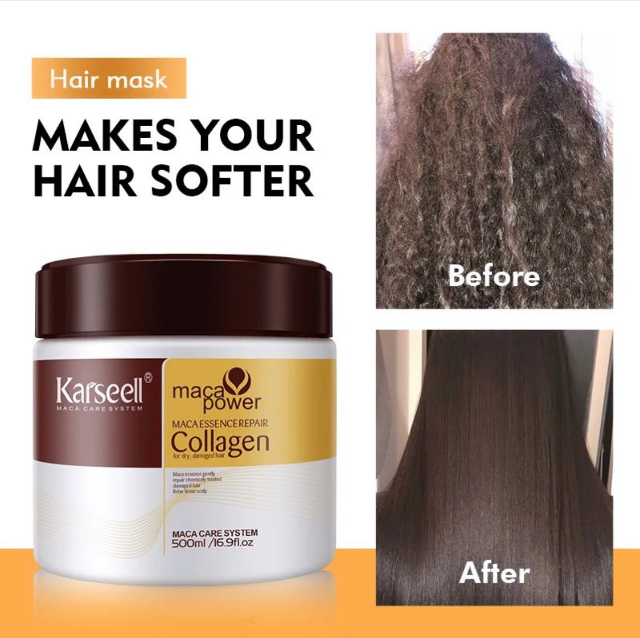 Karsel mascarilla súper reparadora del cabello y unica en España ✨