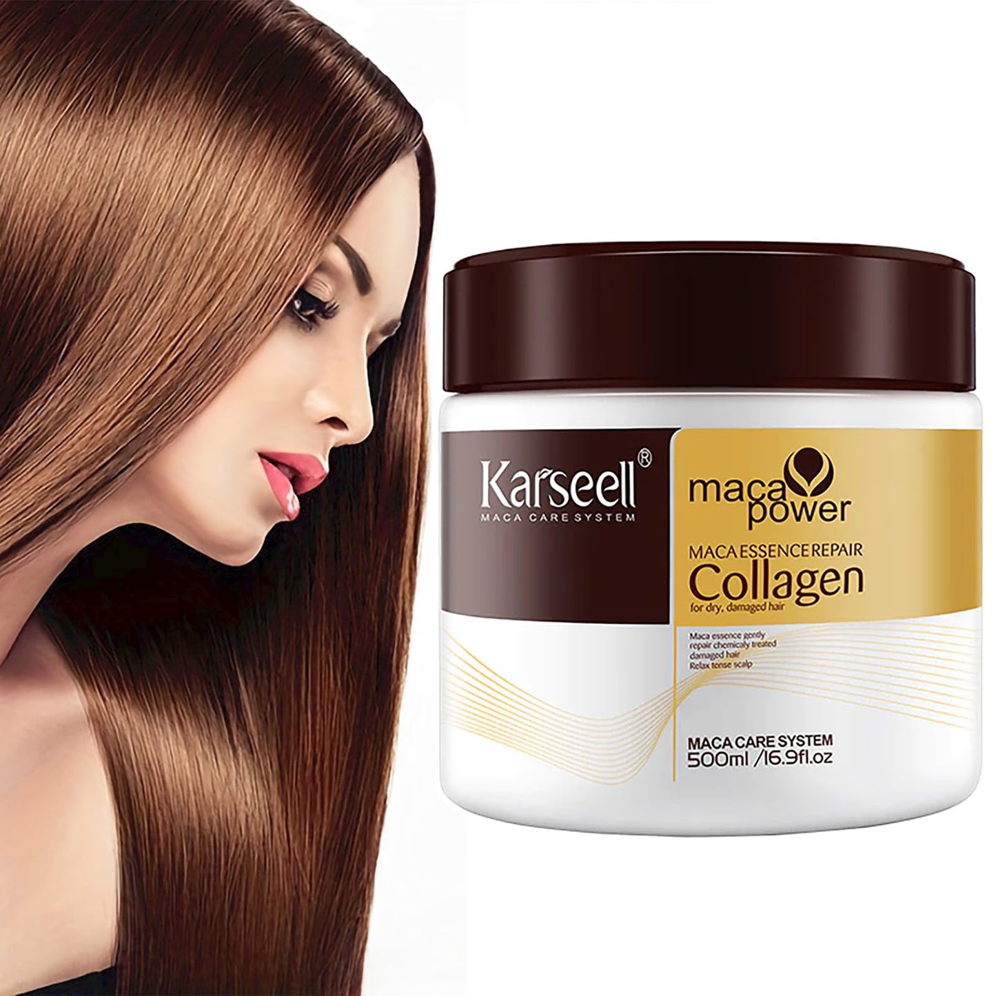 Karsel mascarilla súper reparadora del cabello y unica en España ✨