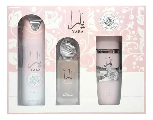 Set perfume yara 3 piezas especial Navidad✨(mini)